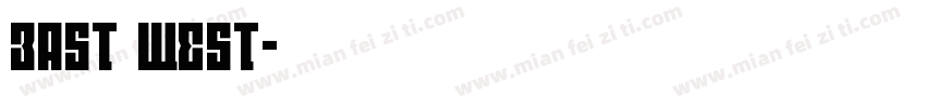 East West字体转换